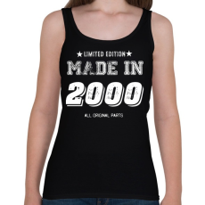 PRINTFASHION 2000 - Női atléta - Fekete