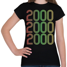 PRINTFASHION 2000 - Női póló - Fekete