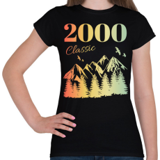 PRINTFASHION 2000 - Női póló - Fekete