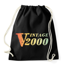 PRINTFASHION 2000 - Sportzsák, Tornazsák - Fekete tornazsák