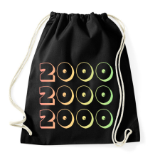 PRINTFASHION 2000 - Sportzsák, Tornazsák - Fekete tornazsák
