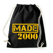 PRINTFASHION 2000 - Sportzsák, Tornazsák - Fekete tornazsák