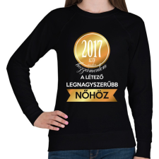 PRINTFASHION 2017 - Női pulóver - Fekete női pulóver, kardigán