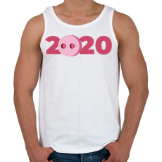 PRINTFASHION 2020 - Férfi atléta - Fehér