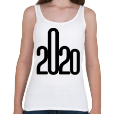 PRINTFASHION 2020 - Női atléta - Fehér női trikó