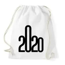 PRINTFASHION 2020 - Sportzsák, Tornazsák - Fehér tornazsák