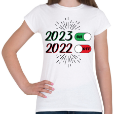 PRINTFASHION 2023 - ON - Női póló - Fehér női póló