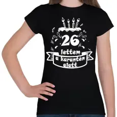 PRINTFASHION 26 - Női póló - Fekete