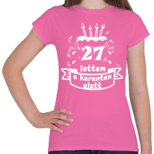 PRINTFASHION 27 lettem - Női póló - Rózsaszín női póló