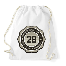 PRINTFASHION 28 - Sportzsák, Tornazsák - Fehér tornazsák