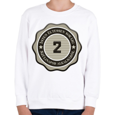 PRINTFASHION 2 - Gyerek pulóver - Fehér