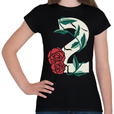 PRINTFASHION 2 - Női póló - Fekete