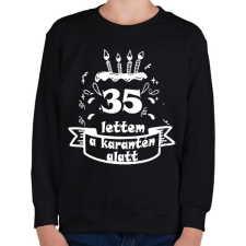 PRINTFASHION 35 lettem - Gyerek pulóver - Fekete gyerek pulóver, kardigán