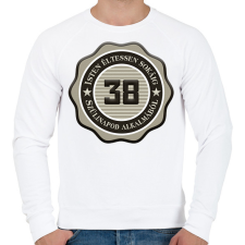 PRINTFASHION 38 - Férfi pulóver - Fehér férfi pulóver, kardigán