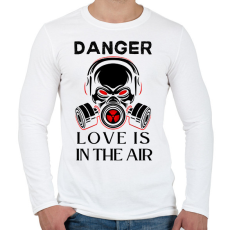 PRINTFASHION 3 - Férfi hosszú ujjú póló - Fehér