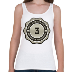 PRINTFASHION 3 - Női atléta - Fehér