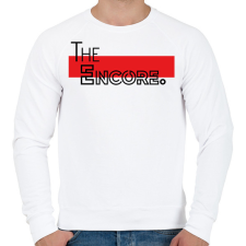 PRINTFASHION 3. testvér - The encore. - Férfi pulóver - Fehér férfi pulóver, kardigán