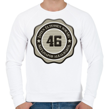 PRINTFASHION 46 - Férfi pulóver - Fehér férfi pulóver, kardigán