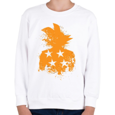 PRINTFASHION 4 Star Hero - Gyerek pulóver - Fehér