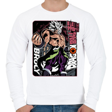 PRINTFASHION 57281 - Férfi pulóver - Fehér