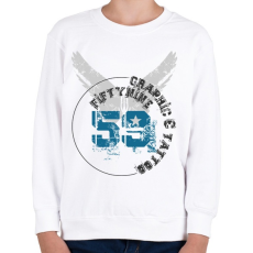 PRINTFASHION 59t&g-01.png - Gyerek pulóver - Fehér