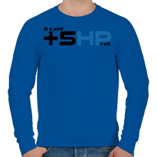 PRINTFASHION +5 paci - Férfi pulóver - Királykék férfi pulóver, kardigán