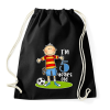 PRINTFASHION "5 years old" for boy - Sportzsák, Tornazsák - Fekete