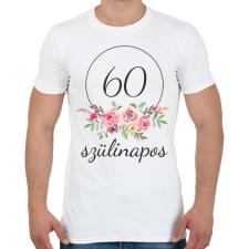 PRINTFASHION 60 éves szülinapos - Férfi póló - Fehér férfi póló