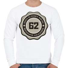 PRINTFASHION 62 - Férfi pulóver - Fehér férfi pulóver, kardigán