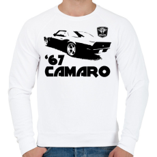 PRINTFASHION '67 Camaro - Férfi pulóver - Fehér