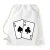 PRINTFASHION 67 kártya - Sportzsák, Tornazsák - Fehér