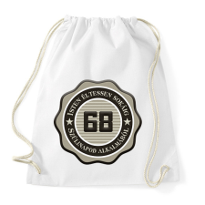 PRINTFASHION 68 - Sportzsák, Tornazsák - Fehér tornazsák