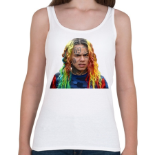 PRINTFASHION 6ix9ine - Női atléta - Fehér női trikó