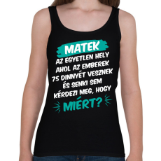 PRINTFASHION 75 dinnye - Női atléta - Fekete
