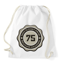 PRINTFASHION 75 - Sportzsák, Tornazsák - Fehér tornazsák