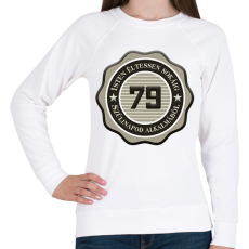 PRINTFASHION 79 - Női pulóver - Fehér
