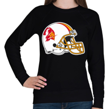 PRINTFASHION 80's Buccaneers Helmet - Női pulóver - Fekete női pulóver, kardigán