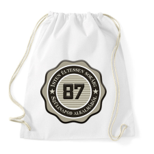 PRINTFASHION 87 - Sportzsák, Tornazsák - Fehér tornazsák