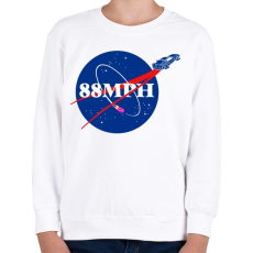 PRINTFASHION 88mph - Gyerek pulóver - Fehér