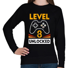 PRINTFASHION 8-as szint feloldva - Női pulóver - Fekete női pulóver, kardigán