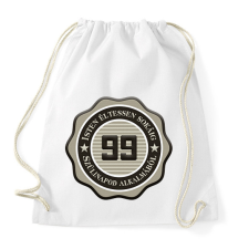 PRINTFASHION 99 - Sportzsák, Tornazsák - Fehér tornazsák