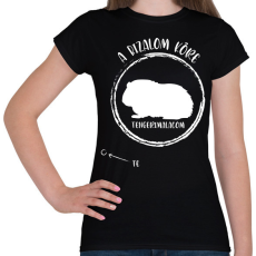 PRINTFASHION A bizalom köre - A tengerimalacom (fehér) - Női póló - Fekete