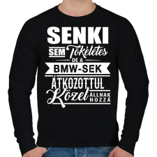 PRINTFASHION A BMW-sek tökéletesek! - Férfi pulóver - Fekete férfi pulóver, kardigán