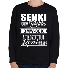 PRINTFASHION A BMW-sek tökéletesek! - Gyerek pulóver - Fekete gyerek pulóver, kardigán