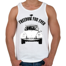 PRINTFASHION A BOGÁRHÁTÚ - Férfi atléta - Fehér atléta, trikó