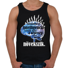 PRINTFASHION a bolygó és az intelligencia - Férfi atléta - Fekete