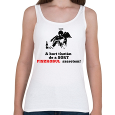PRINTFASHION a bort tisztán - Női atléta - Fehér