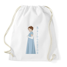 PRINTFASHION A Bridgerton család - Daphne - Sportzsák, Tornazsák - Fehér tornazsák