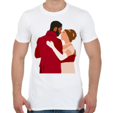 PRINTFASHION A Bridgerton család - Férfi póló - Fehér férfi póló