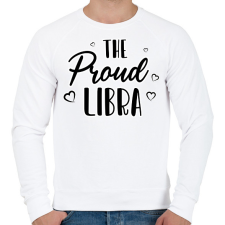 PRINTFASHION A büszke mérleg - Férfi pulóver - Fehér férfi pulóver, kardigán